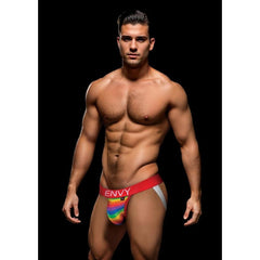 Rainbow Pride Jock Blue