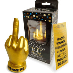 Golden FU Finger Trophy