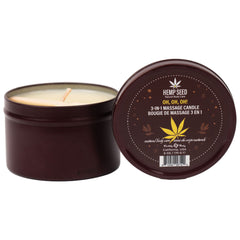 Hemp Seed 3-In-1 Massage Candle - Oh! Oh! Oh!