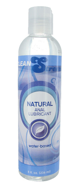 Anal Lubricant All Natural Water Based 8oz/236ml