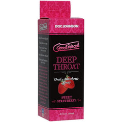 GoodHead Deep Throat Spray Strawberry 59ml