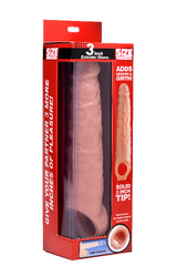 3 Inch Extender Sleeve Flesh