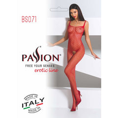 Bodystocking BS071 Red