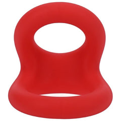 Uplift Silicone Cock Ring Crimson