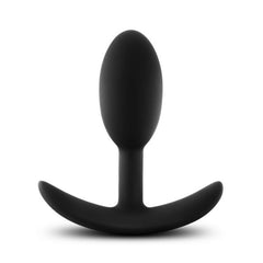 Anal Adventures Platinum Silicone Vibra Slim Plug Small