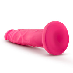 Neo Dual Density Cock Neon 7.5in Pink