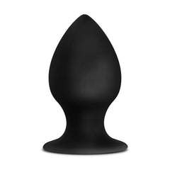 Anal Adventures Platinum Silicone Anal Stout Plug Large