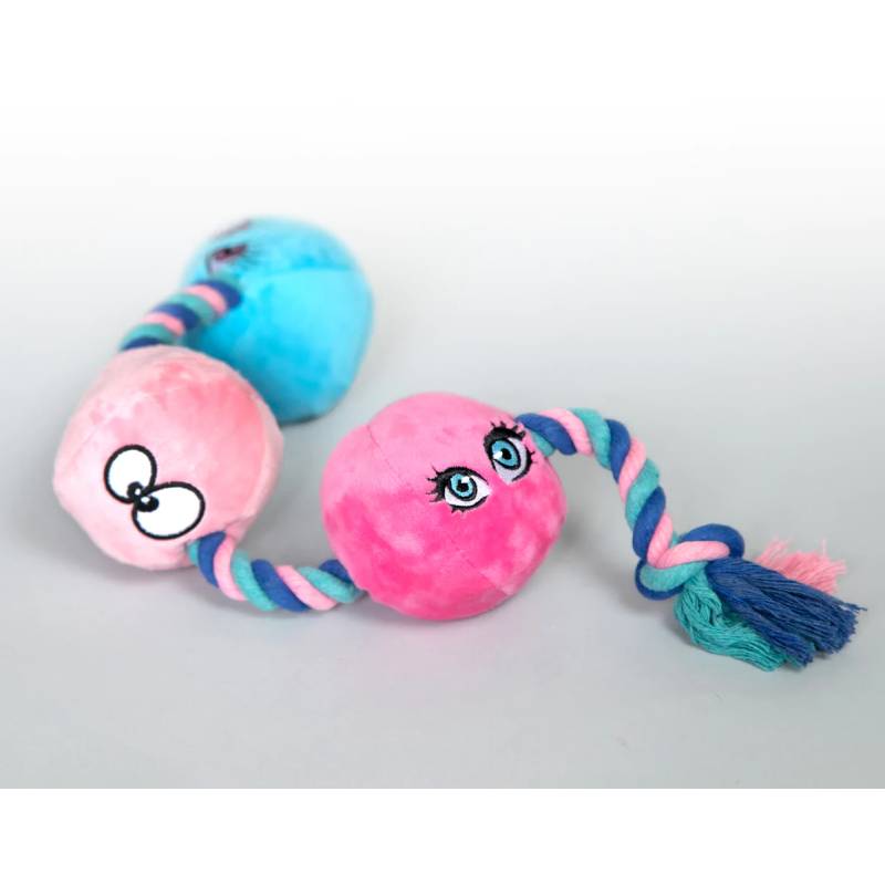 Scruffy Pet Toys -  Tug Buttons Anal Balls