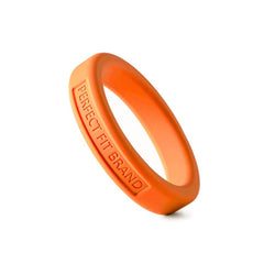 Classic Silicone Medium Stretch Penis Ring 44mm Orange